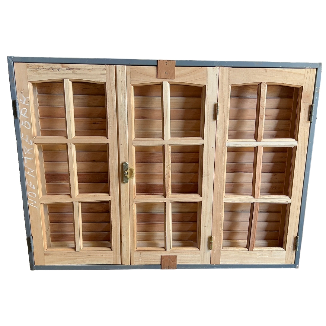 Puerta ventana de abrir Paraiso m/chapa 20 c/celos�a