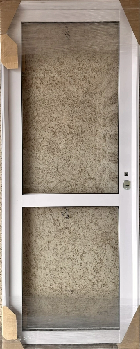 Puerta de aluminio blanco 36mm (HF)
