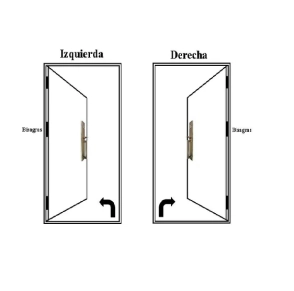 Puerta doble chapa inyectada con insertos - Silver