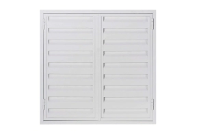 Ventana corrediza hibrida aluminio/chapa