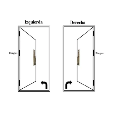 Puerta de chapa con reja colonial.