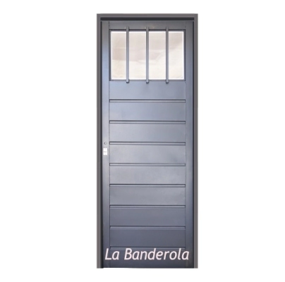 Puerta simple chapa intermedia 2 tableros (IT).