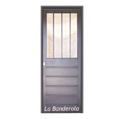 Puerta simple chapa intermedia 2 tableros (IT).